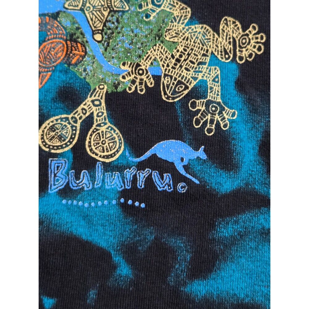 Vintage Bulurru Australian Aboriginal Art Shirt | Andrew Williams | Men's XL - Picture 5 of 8